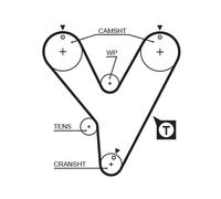 TIMING BELT 5228XS