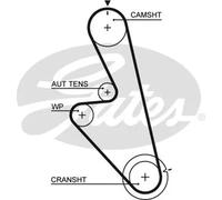 GATES 5449 Timing Belt