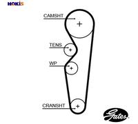 Gates 5665XS Timing Belt