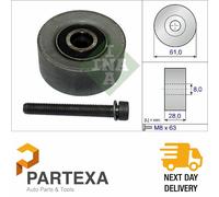 Timing Belt Deflection/Guide Pulley Fits Fiat Opel Saab Vauxhall INA 532047210