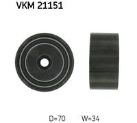 Timing Belt Deflection Pulley/Guide Pulley SKF VKM 21151 Fits Audi Skoda VW A4