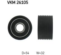 Timing Belt Deflection Pulley/Guide Pulley SKF VKM 26105 Fits Nissan Opel
