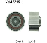 Timing Belt Deflection Pulley/Guide Pulley SKF VKM 85151 Fits Mitsubishi Galant