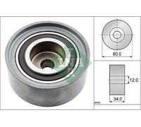 INA 532 0527 10 Timing belt deflection pulley