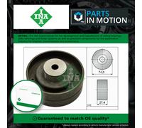 Timing Belt Guide Pulley fits VOLVO 240 P24, P245 2.4D 78 to 93 D24 INA 1257120