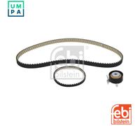 Timing belt kit with trapezoidal tooth profile 100330 FEBI BILSTEIN for FORD