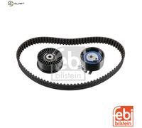 Timing belt kit with rounded tooth profile 23045 FEBI BILSTEIN for RENAULT OPEL
