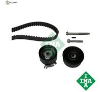 Timing Belt Kit fits VAUXHALL MOVANO A 2.5D 01 to 10 Set INA 09109430 09201537