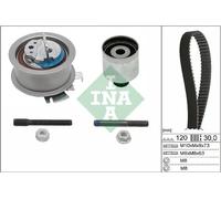 INA 530 0201 10 Timing Belt Kit, Black