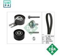 INA 530 0375 10 Timing Belt Kit, Black