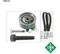 Timing Belt Kit fits VW CARAVELLE Mk4 2.4D 90 to 03 Set INA 046109119 074103113