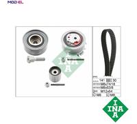 Timing Belt Kit fits VW PASSAT 3C2, 3C5 2.0D 05 to 10 Set INA 038109244J Quality