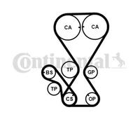 Timing belt kit CT1000K2PRO CONTINENTAL CTAM for MITSUBISHI HYUNDAI