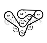CONTITECH CT1015K3PRO Timing belt kit