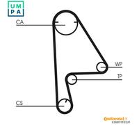 CONTITECH CT1082K1 Timing belt kit