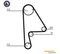 CONTITECH CT1082K1 Timing belt kit