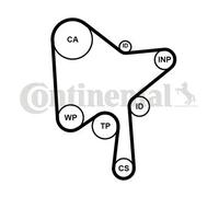 Continental CT1216K1 Timing Belt Kit Fits Volvo Xc40 S60 2 Cross Country