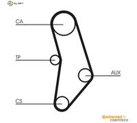 Timing belt kit CT520K1 CONTINENTAL CTAM for BMW 3 3 Touring 5 Z1 Roadster