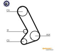 Timing belt kit CT773K1 CONTINENTAL CTAM for ROVER HONDA