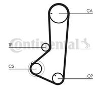 CONTITECH CT836K1 Timing belt kit