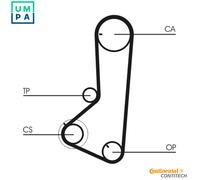 CONTITECH CT836K1 Timing belt kit