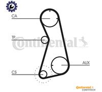 CT872K1 Timing Belt Kit Pulley Tensioner Idler Engine Replacement By Contitech