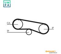TIMING BELT KIT CT933K1 FOR NISSAN Q/BIC/III/Van LANGLEY SENTRA/TSUBAME SABRE