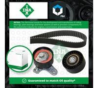 Timing Belt Kit fits CHEVROLET LACETTI J200 2.0D 2007 on LMN Set INA 96440326
