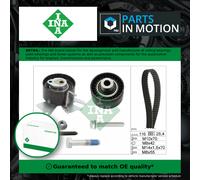 Timing Belt Kit fits CITROEN C5 Mk3 2.0D 2008 on Set INA 0816K5 0816K8 0829F7