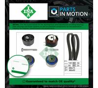 Timing Belt Kit fits JAGUAR XF X250 3.0D 09 to 15 Set INA 4S7Q6K254CB Quality