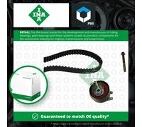 Timing Belt Kit fits LAND ROVER DISCOVERY Mk3, Mk4 2.7D 04 to 18 Set INA Quality