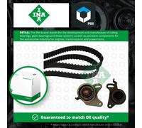 Timing Belt Kit fits MITSUBISHI PAJERO Mk2, Mk3 2.5D 93 to 06 4D56-T Set INA New