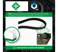 Timing Belt Kit fits RENAULT LAGUNA Mk2 1.9D 01 to 07 F9Q674 Set INA 7701474443