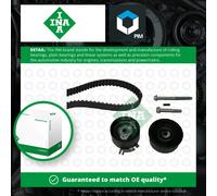 Timing Belt Kit fits RENAULT MASTER Mk2 2.5D 2001 on Set INA 7700110203 Quality