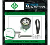 Timing Belt Kit fits RENAULT MEGANE CC, Mk3, Mk4 1.5D 2009 on K9K636 Set INA New