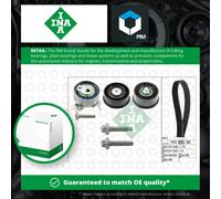 Timing Belt Kit fits VAUXHALL ZAFIRA A 1.6 1.8 98 to 05 Set INA 09128516 Quality