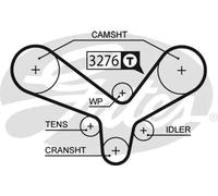 GATES K025344XS Timing belt kit