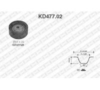 SNR KD477.02 Timing Belt Set for SUZUKI