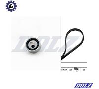 TIMING BELT KIT SKD002 FOR RENAULT D7F710/722/746/726 1.1L 4cyl CLIO II