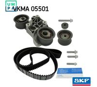 Timing belt kit with rounded tooth profile VKMA 05501 SKF for OPEL SAAB