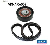 Timing belt kit with rounded tooth profile VKMA 06009 SKF for DACIA RENAULT
