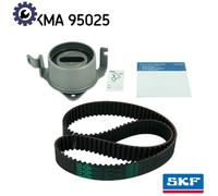 Timing belt kit with rounded tooth profile VKMA 95025 SKF for MITSUBISHI RVR MPV