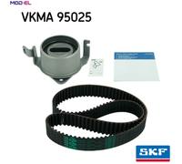 Timing belt kit with rounded tooth profile VKMA 95025 SKF for MITSUBISHI RVR MPV