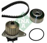 INA 530 0012 30 Water pump and timing belt kit