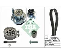 Timing Belt Kit + Water Pump 530 0091 31 INA for VW SEAT AUDI FORD SKODA