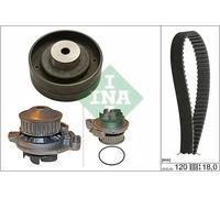 Timing Belt Kit + Water Pump 530 0151 30 INA for AUDI 100 C2 Saloon COUPE B2
