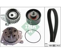 INA Water Pump + Timing Belt Kit 530 0226 30 with water pump 24 FIAT: Grande Punto Hatchback, Doblo II Estate, BRAVO 2, ALFA ROMEO: 156 Sportwagon