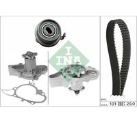 INA 530 0355 31 Water pump and timing belt kit