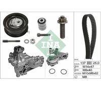 INA 530 0377 32 Water pump and timing belt kit