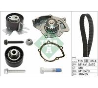 INA 530 0558 31 Water pump and timing belt kit